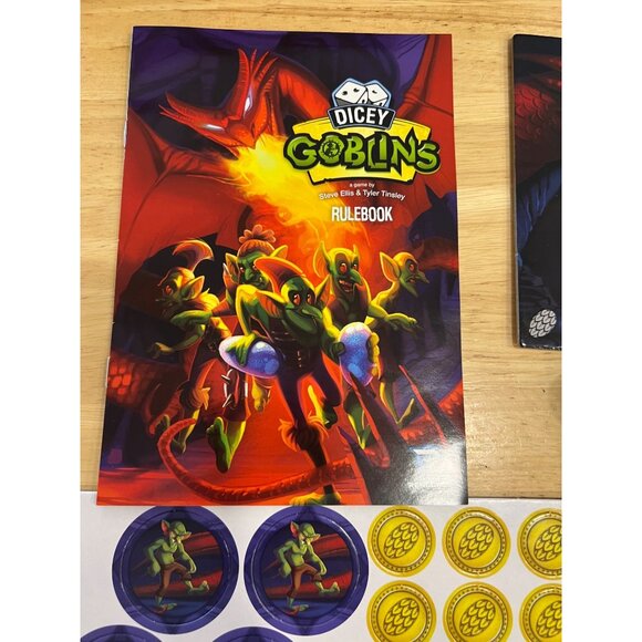 Dicey Goblins Board Game By Steve Ellis & Tyler Tinsley - Renegade - Picture 1 of 5